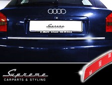 für AUDI A3 8L 1996-2003 - 3M Chrom Zierleiste Heckleiste Kantenschutz Tuning