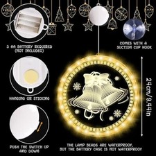 Led Fensterbild Weihnachten