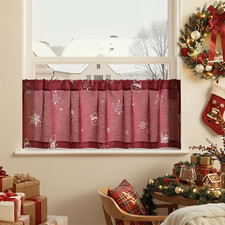 Scheibengardinen modern Küche