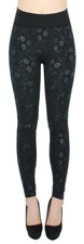 Damen Leggings Schwarz mit