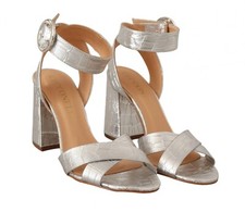 CECCONELLO Schuhe silber Leder