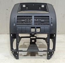 VW Polo 9N Bj 2003 Mittelkonsole Luft Düse Mitte Einbau Rahmen #147529-G071