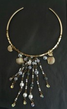 Gothic boho chocher halskette - gothic,