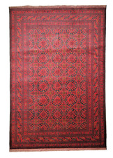 Afghan Orientteppich fein cm 295x201 Perserteppich Handgeknüpft Neu
