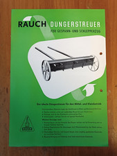 Prospekt Rauch Düngerstreuer