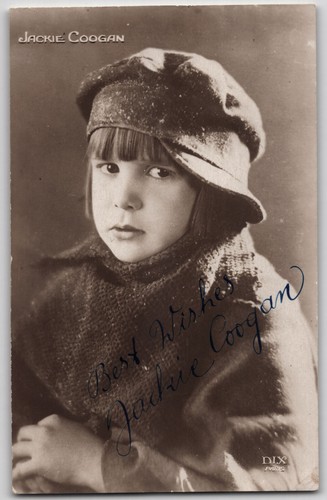 Jackie coogan postkarte - coogan,