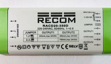 Recom RACD20-350D LED Treiber