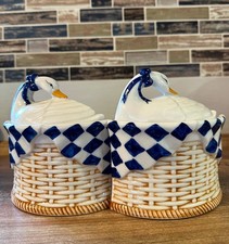 2 Vintage Keramikdosen /