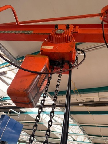 Elektrischer kettenzug mit - kettenzug,