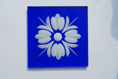 Buntglasecke überfangglas - buntglasecke,