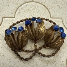Vintage 1940s Rare Floral Clip
