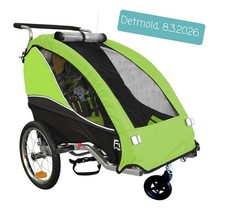 FOX Kinderanhänger grün 1