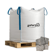 BigBag 1000 kg Granit Pflastersteine 7/9 cm – Garten | Terrasse Pflaster Palette
