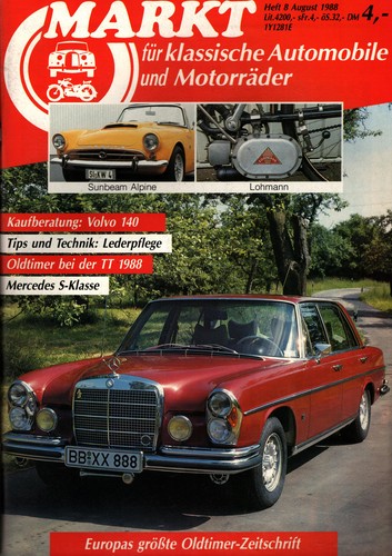 Zeitschrift oldtimer markt - zeitschrift,