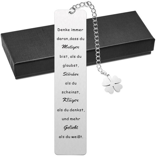 Inspirierendes lesezeichen mit - inspirierendes,
