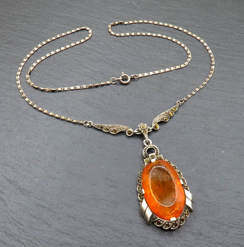 Original art deco halskette - original,