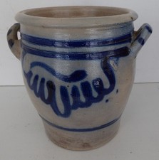 Antik Schmalztopf Salzglasur