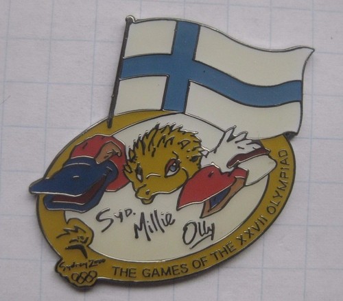 Olympia sydney 2000 mascot - olympia,