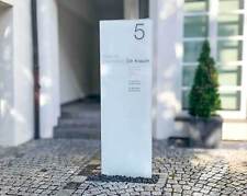 Werbestele, Glasdesign, H=2000 mm