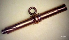 Schlüssel für Taschenuhr - 18k Gold-plattiert- #1998