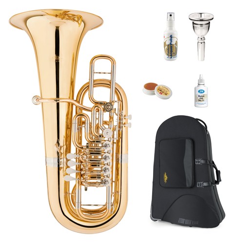 Klarlackierte tuba aus - klarlackierte,