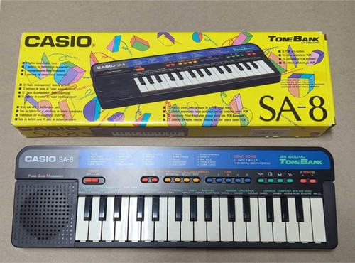 Casio keyboard tone bank - casio, sa-8