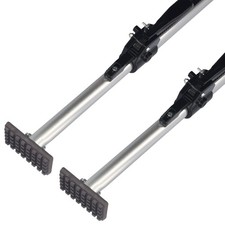 2 Klemmbalken Sperrbalken Aluminium 2350-2720mm Ladungssicherung Sperrstange LKW