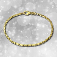 Armband 18,5cm 333er Gelbgold