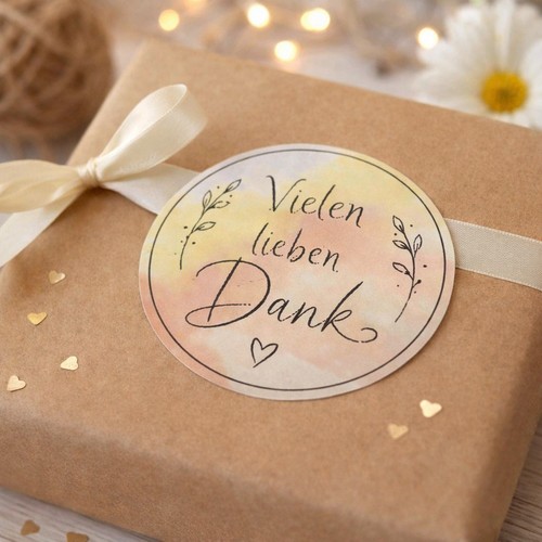 Aufkleber vielen lieben - 25,