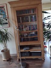 Kiefer Schrank Mit Glas Tür