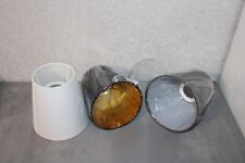 Stehlampe Pendelleuchte Lampenschirm Schwarz Gold Weiß Grau Ersatzschirm E27