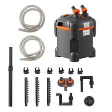 113,6 L Aquariumfilter Filter 8 W, UV-Lampe, leise