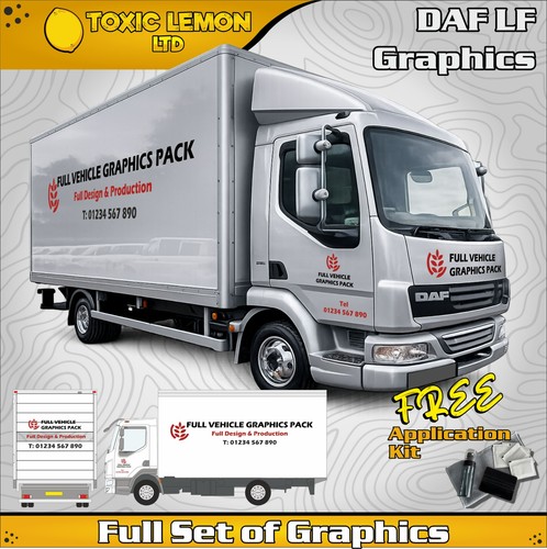 Daf fahrzeuggrafik lkw - lkw,