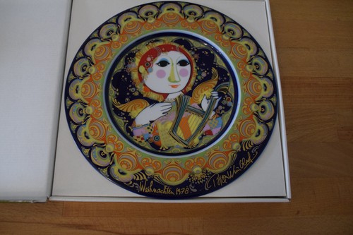 Engel mit harfe - "engel, rosenthal