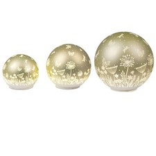 3er Set LED Kugellampen