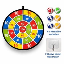 Kinder Dartscheibe mit 6