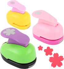 Stanzer Blumen 3 Stück Motivstanzer Papierstanzer Motivlocher Stanzer Set Aussta