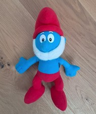 Papa Schlumpf Die Schlümpe Kuscheltier Plüschfigur ca. 30 cm Vintage