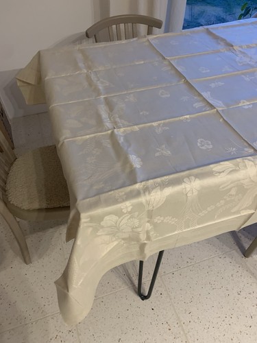 Antike tischdecke damast - tischdecke,