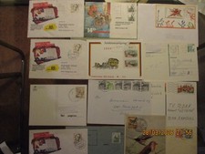 13 Briefe u. Karten mit