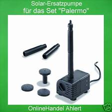 Solar Ersatzpumpe mit Filter