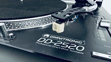OMNITRONIC DD-2520 PROFESSIONAL DIRECT DRIVE TURNTABLE
