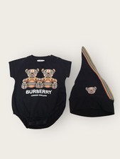 Burberry Schwarzes Baby Thomas