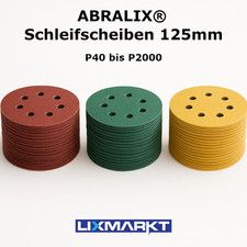 Schleifscheiben 125mm Klett 8