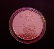 Niue 5 Dollar Silber Münze