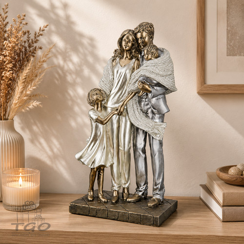 Gilde skulptur familie - gilde,