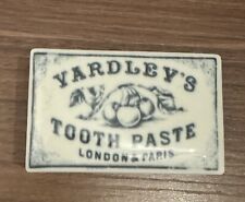 Porzellan Zahnpasta-Dose , antik, limitiert 