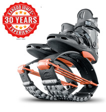 Orginal Kangoo Jumps KJ XR3 Springschuhe Black/Orange Größe S ( EU 36,5 - 39)
