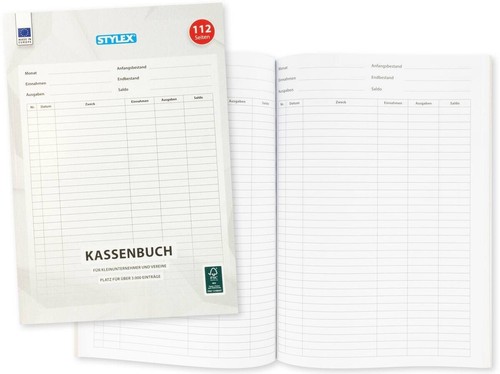 Kassenbuch din 112 seiten - kassenbuch,