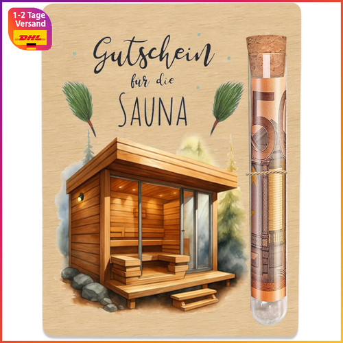 Sauna gutschein geldgeschenke - sauna,